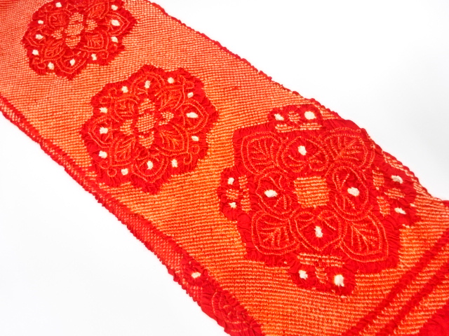 正絹　振袖用　絞り帯揚げ